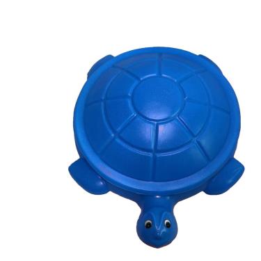 Imagem de Caixa de Areia Parquinho-Tanque Jabuti-Tartaruga Feliz Infantil-Tanque Para Areia/Água/Bolinhas-Brinquedão 3 em 1 Azul Premium