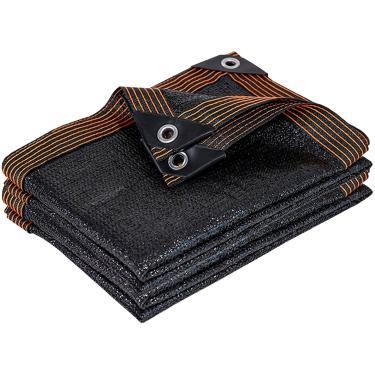 Imagem de QLOFEI Tela De Sombra Para Jardim, Proteção Solar 90% Com Ilhós, Pátio, Canil, Galinheiro, Pérgola, Estufa, Plantas, Cobertura Tela, 10X15 Pés