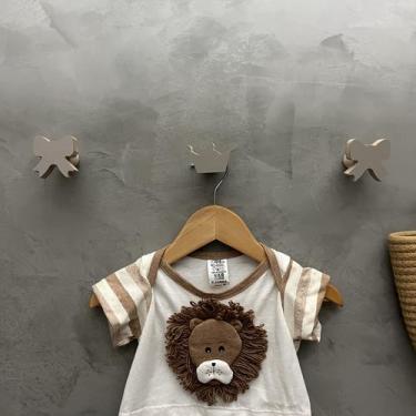 Imagem de 3 Ganchos de parede Laço e Coroa decoração infantil princesa - Souveni