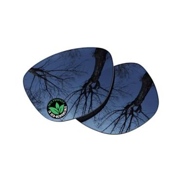 Imagem de Raydi Lentes de reposição de policarbonato para óculos de sol Ray-Ban Meta Skyler RW4010 52 mm - Espelho cromado preto - Polarizado