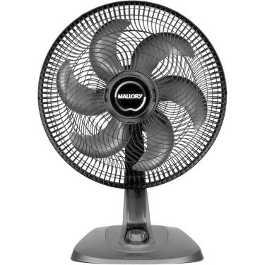 Imagem de Ventilador Mallory Mesa Parede Turbo Fresh Preto 40cm 110V