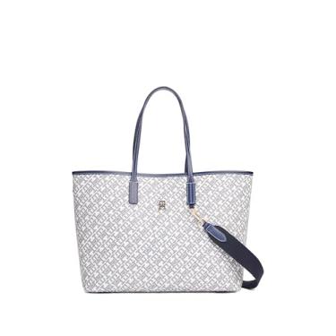 Imagem de Bolsa de couro TH MONOPLAY, Azul claro