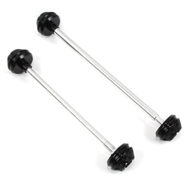 Imagem de Protetores de roda deslizantes de eixo garfo dianteiro e traseiro para Yamaha YZF R6 2006-2016 acessórios de motocicleta preto