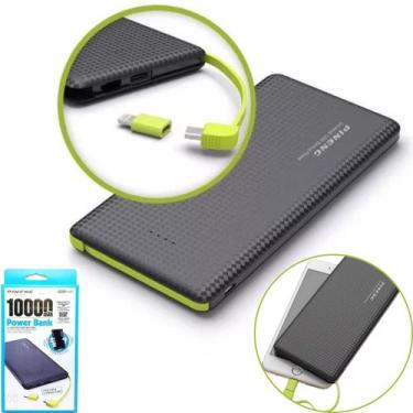 Imagem de Carregador Portátil 10K PowerBank: Bivolt para viagens - LIPPIN