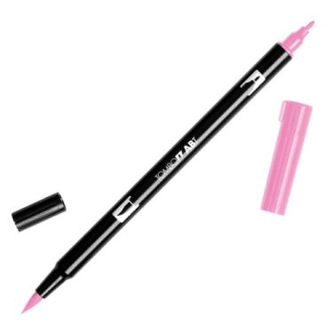Imagem de TOMBOW 56579 Marcadores artísticos com pincel duplo, rosa rosa 703, pacote com 6