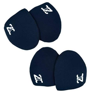 Imagem de 21C – Protetores de dedos de neoprene de 1,5 mm (calçado interno) – 2 pares – Botas de aquecimento de 1,2 m para ciclismo, caminhadas, acampamento – meias térmicas para dedos – 2 pretas, 2