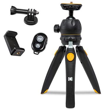 Imagem de KODAK PhotoGear Mini tripé ajustável com controle remoto, preto