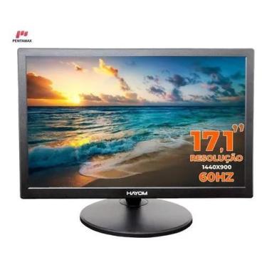 Imagem de Monitor Para Pc Mo6004 Widescreen 17.1 Preto 100v/240v - HAYOM