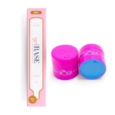 Imagem de Gel Base Volia Pink 14g + Pote Eco Duo Volia 30g - Vòlia Cosméticos