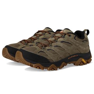 Imagem de Merrell Tênis de caminhada masculino Moab 3 Wp, Nova verde-oliva/chiclete, 44