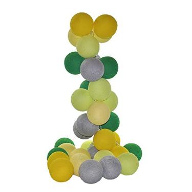 Imagem de Cordão de Luz Led Manaus Kit 20 Bolas Cormilu Verde 220V