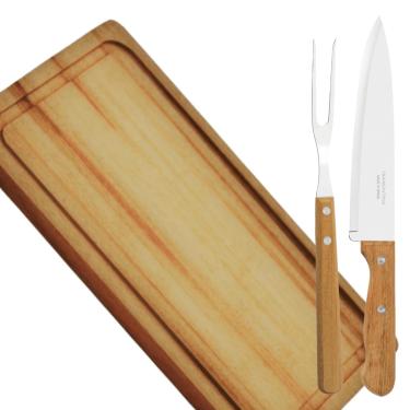 Imagem de Kit Para Churrasco 3 Peças 22399/076 Tramontina Barbecue Set