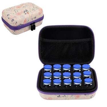 Imagem de Estojo de armazenamento de insulina para refrigerador, protetor de frasco de insulina, organizador de estojo de viagem para refrigerador de insulina, serve para frascos padrão U-100 de 10 ml, 15