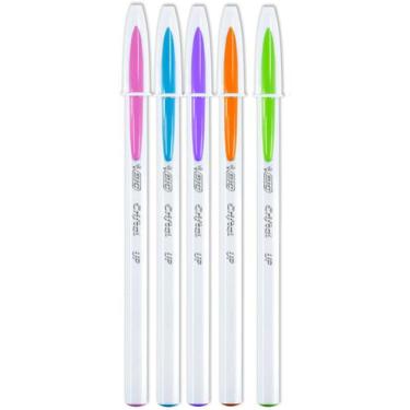 Imagem de Caneta esferografica Cristal Up Colors 05 Cores Bic