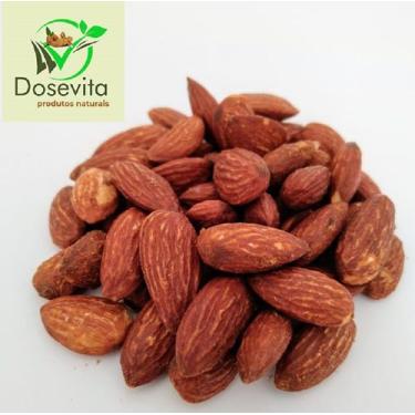 Imagem de Amêndoa defumada e salgada com 500g. - Dosevita