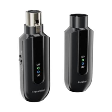 Imagem de Luwecf Receptor de microfone 2,4 GHz para mixer de áudio com transmissor