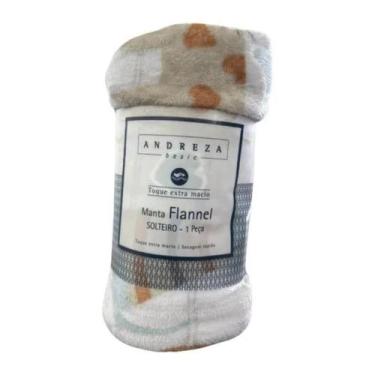 Imagem de Manta Flannel Solteiro Cachorrinho Andreza Toque Extra Macio - Andreza