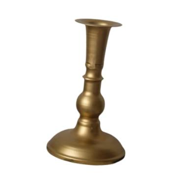 Imagem de Esquirla Castiçal de ferro para mesa, decoração de casamento, enfeite de mesa vintage, suporte de velas para casamento, hotel, fazenda, S