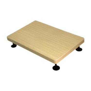 Imagem de predolo Suporte para de Estúdio, Suporte de Mesa para áudio, Suporte de Madeira Resistente E Estável para Alto-falantes de Mesa para Monitores de Estú, White L