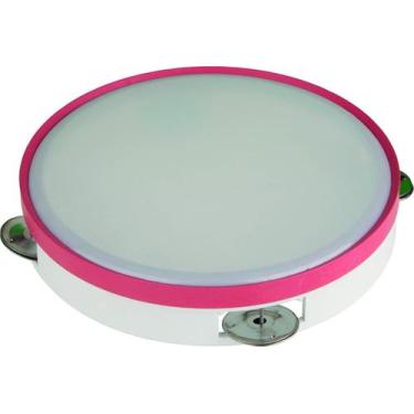 Imagem de Pandeiro Infantil Pequeno 15cm Kit C/ 10 - Amar é