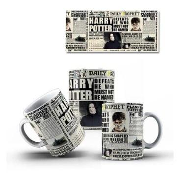 Imagem de Caneca Harry Potter COM SEU NOME de Porcelana Vários modelos - loja di