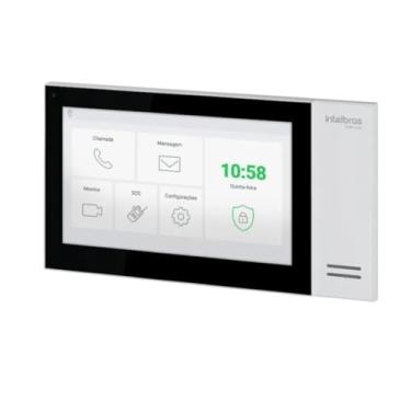 Imagem de Terminal Interno Video Porteiro Ip Tvip 2221 intelbras Branco