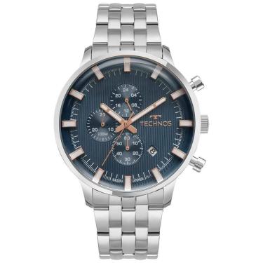 Imagem de Relógio Technos Masculino Grandtech Prata - Js15enr/1a Js15enr/1a