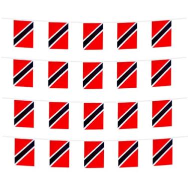 Imagem de FFILL 20 pés 20 bandeiras bandeira das Américas do Norte e do Sul, mini bandeira pequena bandeira, para festas, lojas e bares, decorações ao ar livre - bandeiras nacionais temáticas da América do Sul