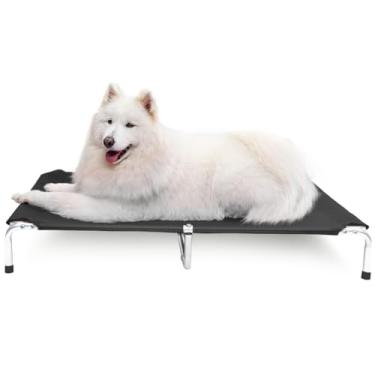 Imagem de Cama Suspensa Pet Grande Portátil Cachorro Lavável Reforçada Resistente 105x70x15cm Confortável Mec G Pet