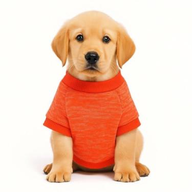 Imagem de Roupa Pet Classic para Cachorro e Gato Camiseta Leve (VERMELHO, Grande)