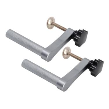 Imagem de KIMISS 2pcs 20mm Banco de Cães de Braçadeira Rápida Ajustável, Prensa para Desktop de Madeira de Alumínio
