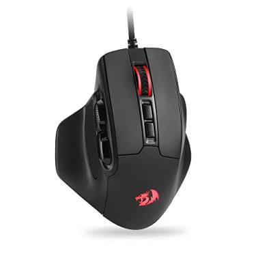 Imagem de Mouse Gamer Redragon Bullseye RGB Preto 12400 DPI PAW3327 7 Botões Programáveis M806-RGB