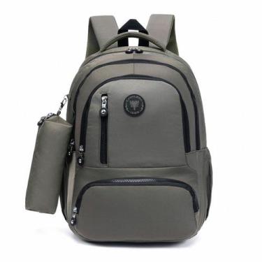 Imagem de Mochila Cavalera Unissex Juvenil Escolar Faculdade Resistente Espaçosa