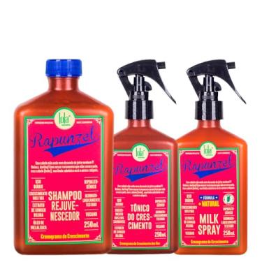 Imagem de KIT LOLA CSM RAPUNZEL SH 250ML+LEAVE-IN 250ML+TÔNICO 250ML