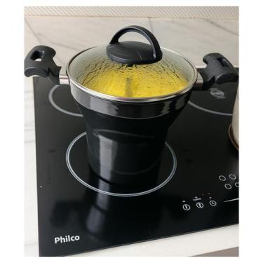 Imagem de Cuscuzeira para fogão de indução esmaltada - Manolar