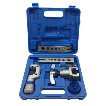 Imagem de Kit Flangeador Cortador Escariador De Tubos De Cobre Gallant 1/4 a 3/4 e 6 a 19mm (FT-808A)