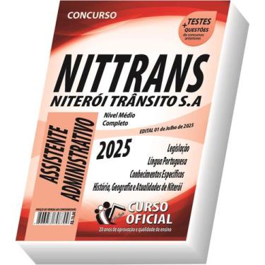 Imagem de Apostila NITTRANS Niterói Trânsito Assistente Administrativo - CURSO O