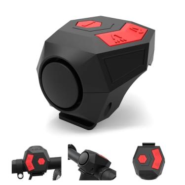 Imagem de antfire Buzina Elétrica Para Bicicleta Antfire, Alta De 120 Db Adultos, Campainha Recarregável Por Usb, 2 Modos Som, À Prova D'Água Ip65 Com Alarme, Estrada, Mountain Bike, Scooter