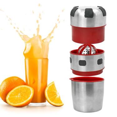 Imagem de Espremedor Amassador Cortador de Frutas Verduras Aço Inox - shop mix