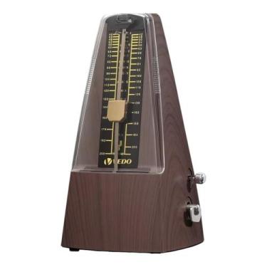 Imagem de Metronomo Vedo VD7200 Mecanico Analogico Universal Marrom