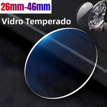 Imagem de Protetor De Tela Universal De Vidro Temperado Para Smartwatch 26-46mm 