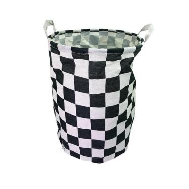Imagem de Cesto Organizador De Brinquedo Roupas Sujas Dobrável 45x35cm - NEW-ION