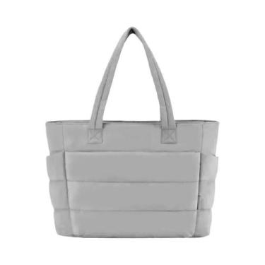 Imagem de Bolsa Tote Impermeável De Grande Capacidade, Bolsa De Ombro Moderna Pa