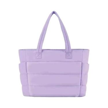 Imagem de Bolsa Tote Impermeável De Grande Capacidade, Bolsa De Ombro Moderna Pa