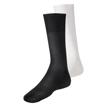 Imagem de Kit com 2 Pares de Meias Social Meianyl 6002-001 Colorido - LUPO, Bran