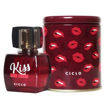 Imagem de Perfume Feminino Kiss You More Lata 100ml Ciclo Cosméticos
