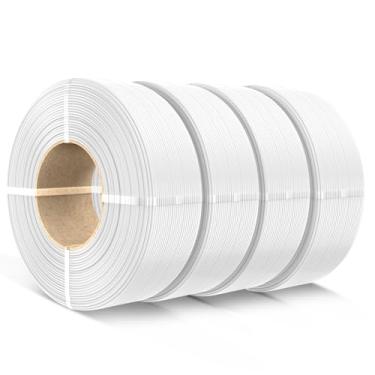 Imagem de SUNLU Filamento PLA refil de 1,75 mm, refil de filamento de impressora 3D PLA adequado para filamento de laboratório de bambu e carretéis SUNLU reutilizáveis, precisão dimensional +/- 0,02 mm, 1 kg