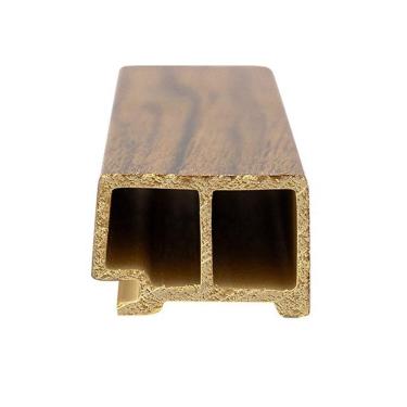 Imagem de Perfil Painel Ripado Modaza HG Imbuia Direito, 285 x 3,2 cm