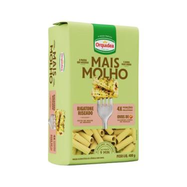 Imagem de Massa Rigatone Riscado Mais Molho - Orquídea