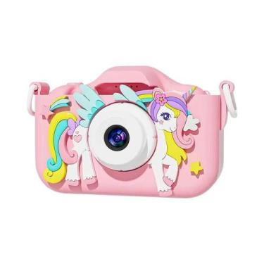 Imagem de Câmera Digital Infantil 1080P HD Com Tela De 2.0 Polegadas E Capa De S